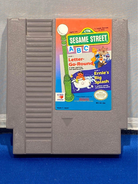 NES Nintendo - Sesame Street ABC