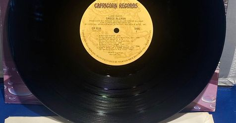 Greg Allman - Laid Back LP Vinyl Album - Capricorn Records - 1973 Original