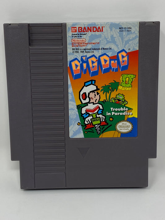 NES Nintendo - Dig Dig II 2: Trouble in Paradise