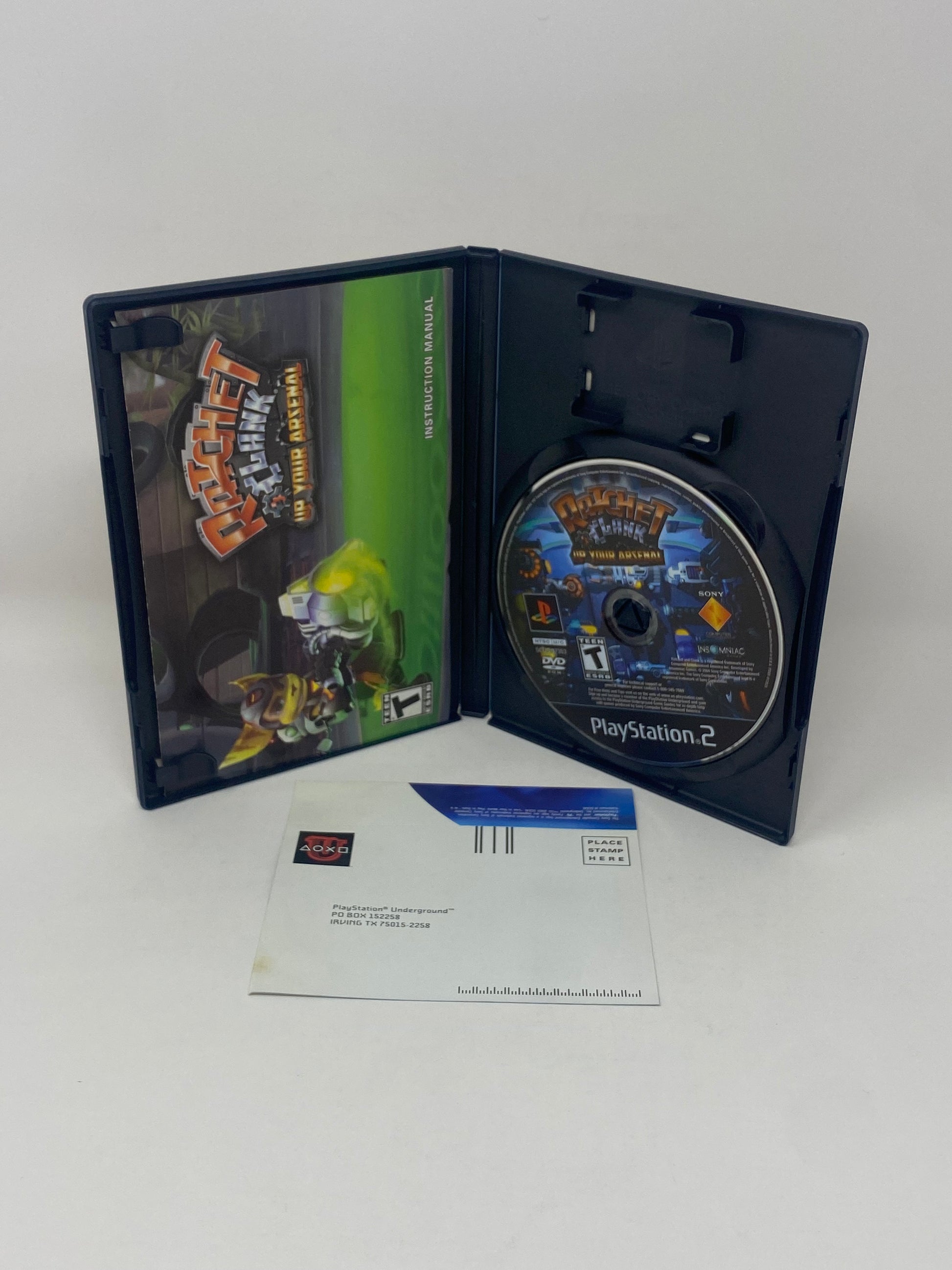 Ratchet Clank: Up Your Arsenal, Sony PlayStation 2, PS2