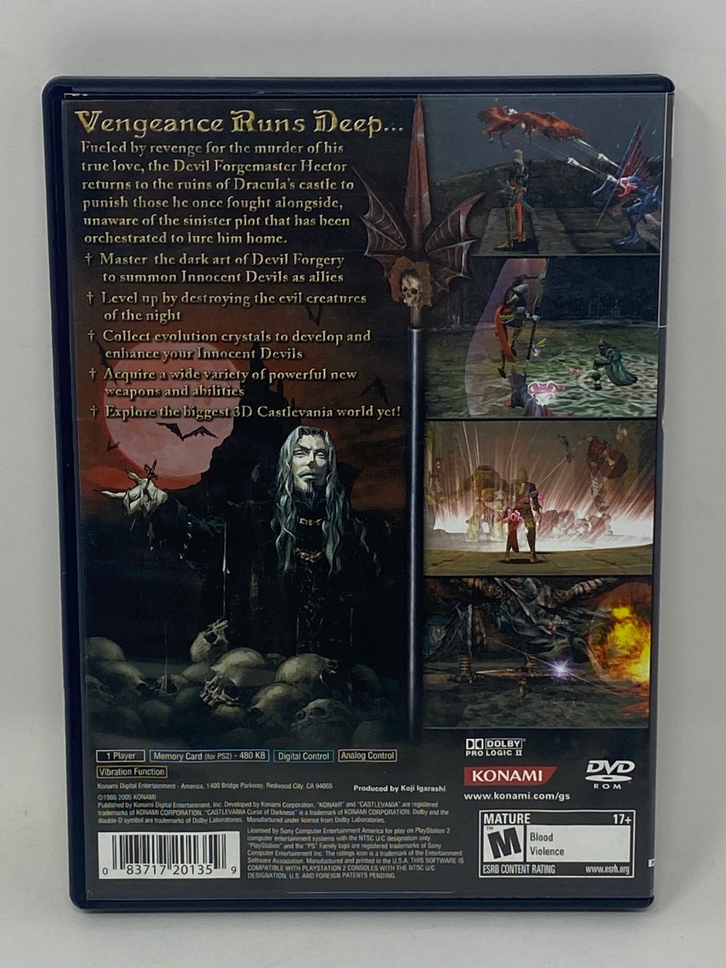 Sony PlayStation 2 PS2 - Castlevania Curse of Darkness