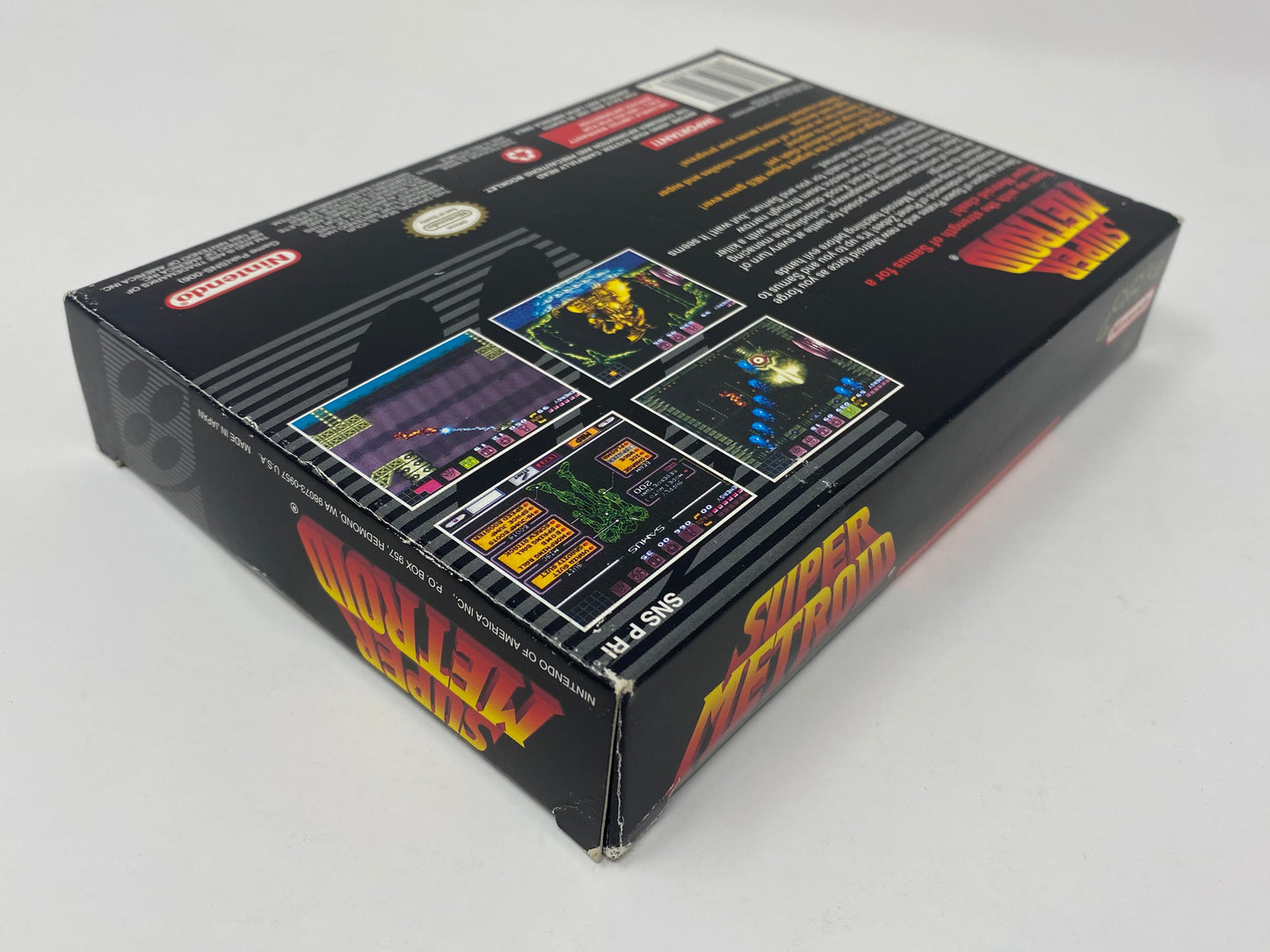 SNES Super Nintendo - Super Metroid - CIB Complete in Box