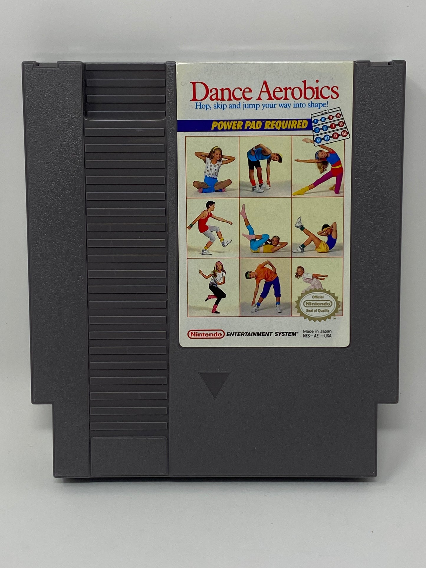 NES Nintendo - Dance Aerobics PowerPad Game - CIB Complete in Box