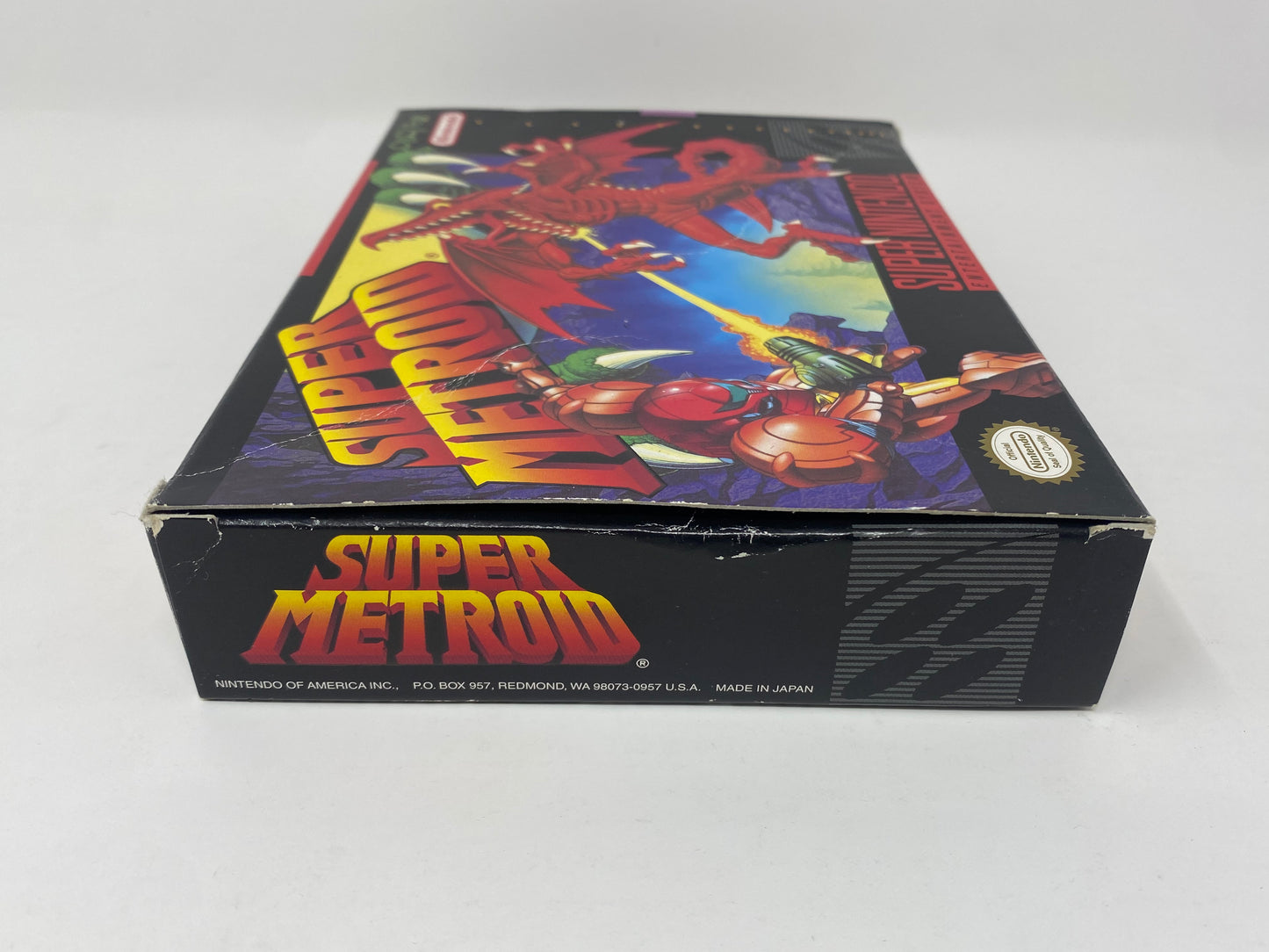SNES Super Nintendo - Super Metroid - CIB Complete in Box