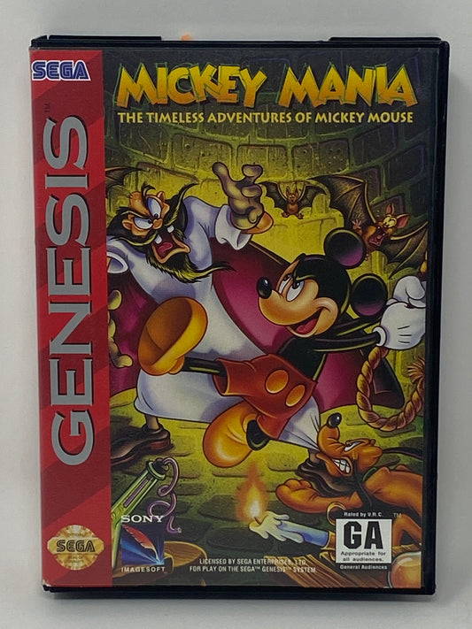 Sega Genesis - Mickey Mania - Complete