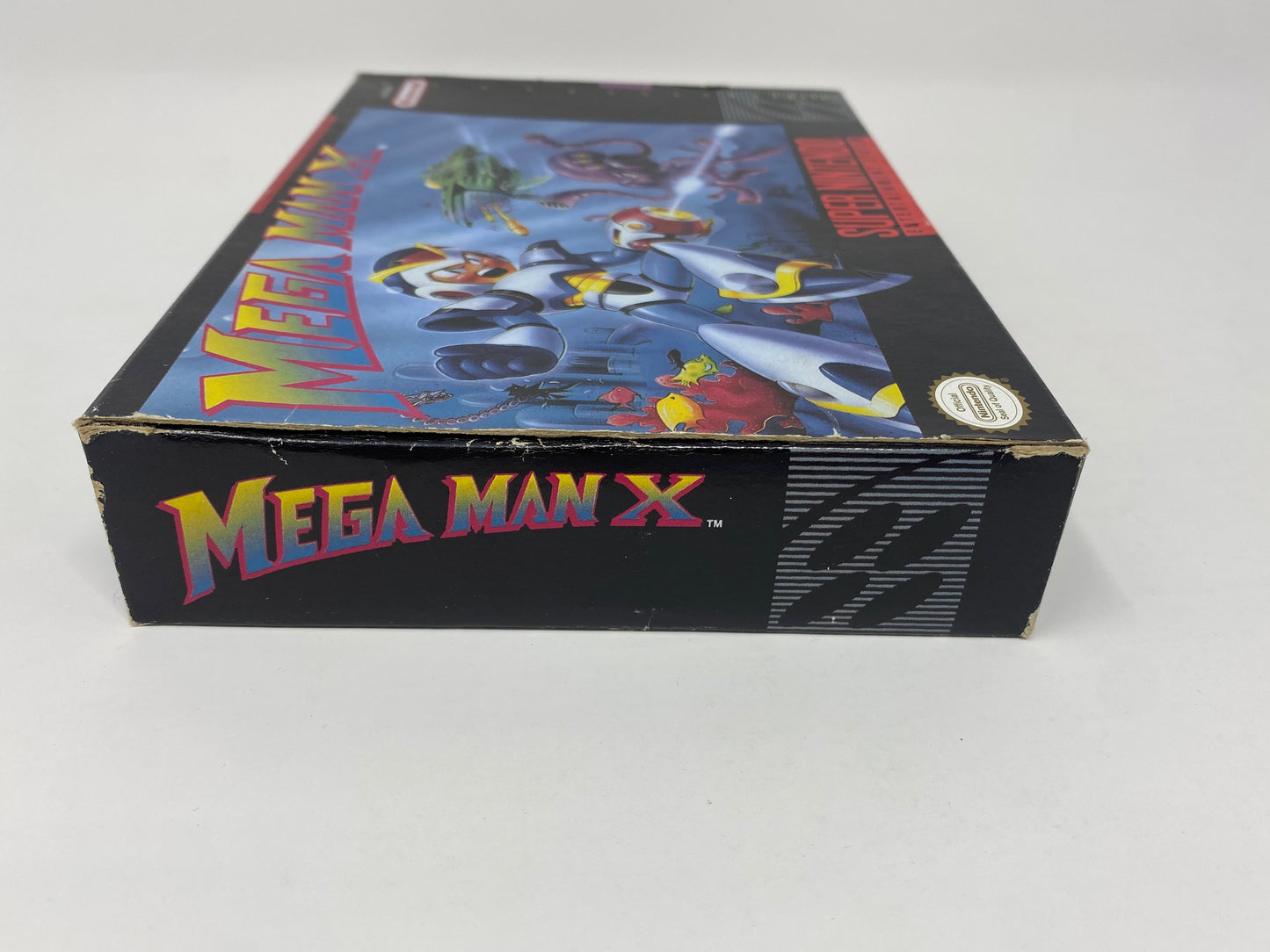 SNES Super Nintendo - Mega Man X - CIB Complete in Box