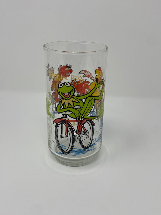 Vintage 1981 The Great Muppet Caper Kermit the Frog McDonalds Promo Glass.
