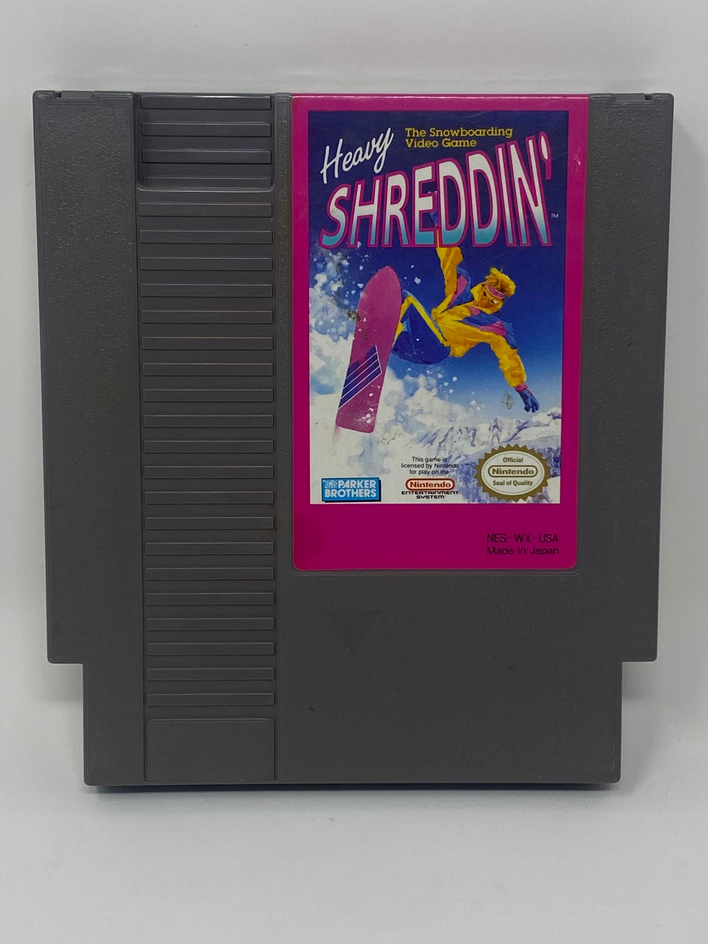 NES Nintendo - Heavy Shreddin' Snowboarding