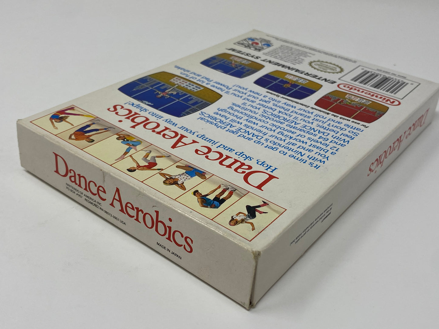 NES Nintendo - Dance Aerobics PowerPad Game - CIB Complete in Box