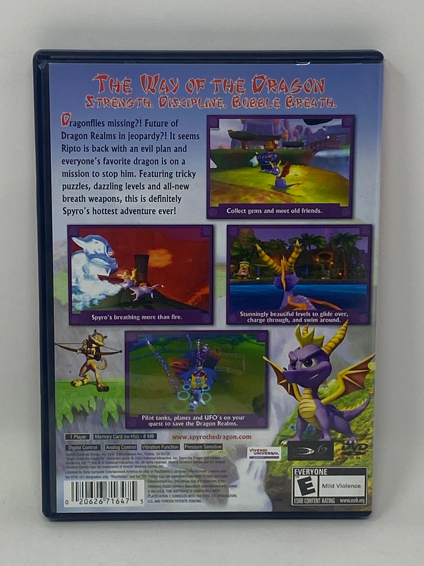 Sony PlayStation 2 PS2 - Spyro Enter the Dragonfly (Greatest Hits)