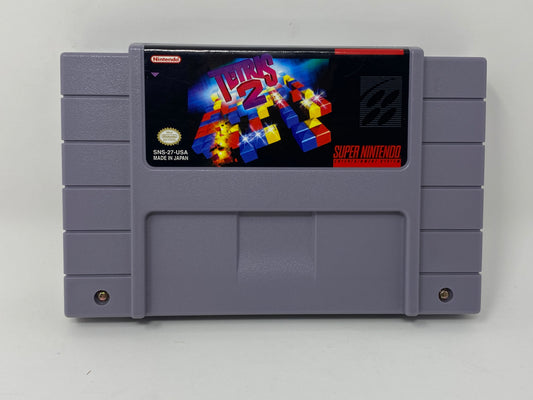 SNES Super Nintendo - Tetris 2