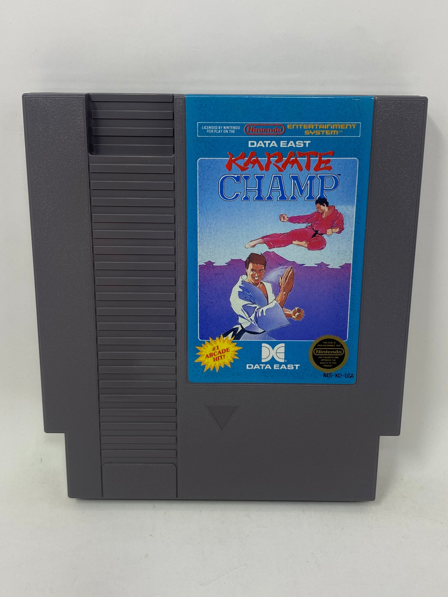 NES Nintendo - Karate Champ (5 Screw) - Complete in Box