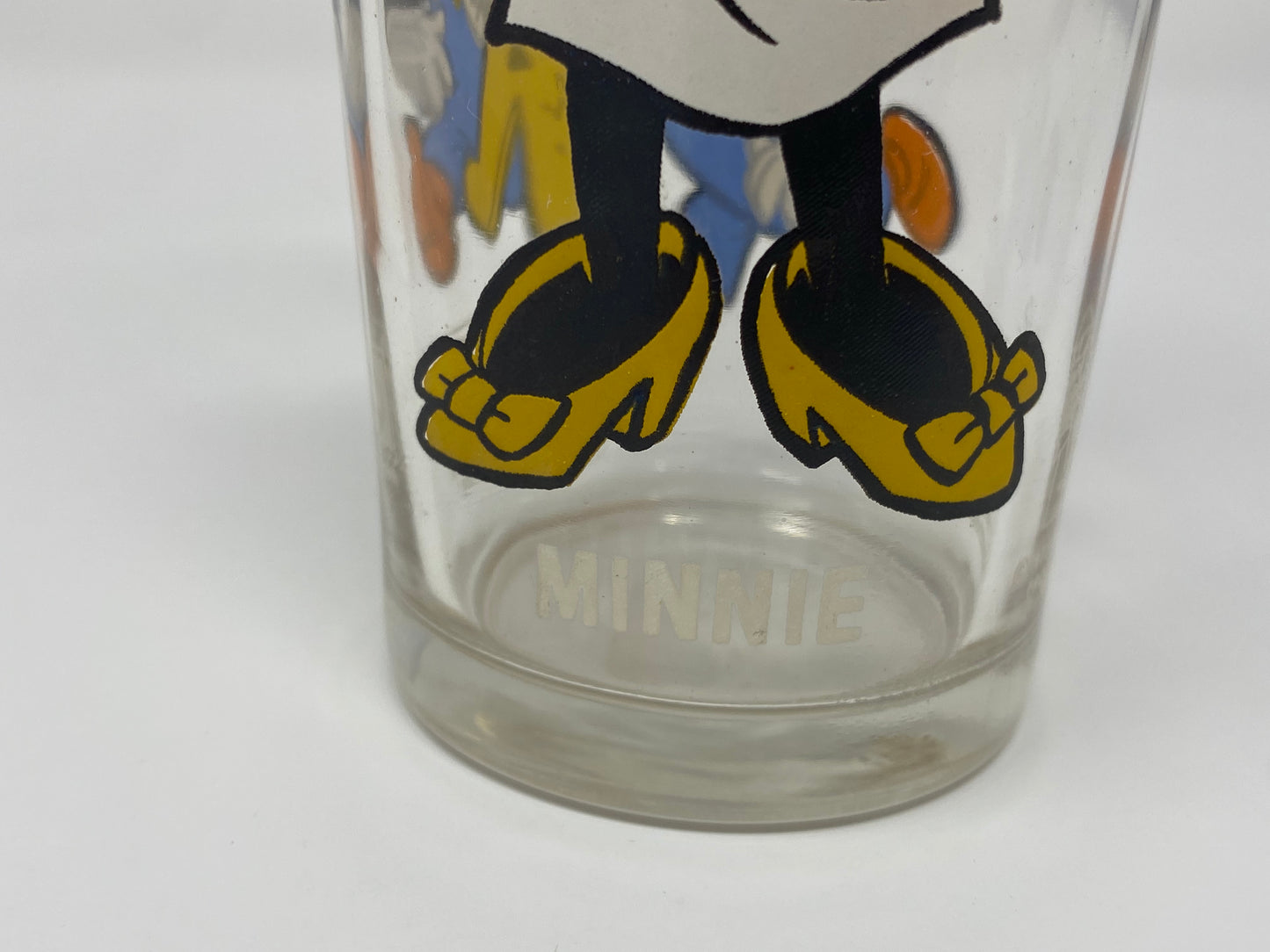 Vintage 1977 Minnie Mouse Happy Birthday Mickey Pepsi Drinking Glass