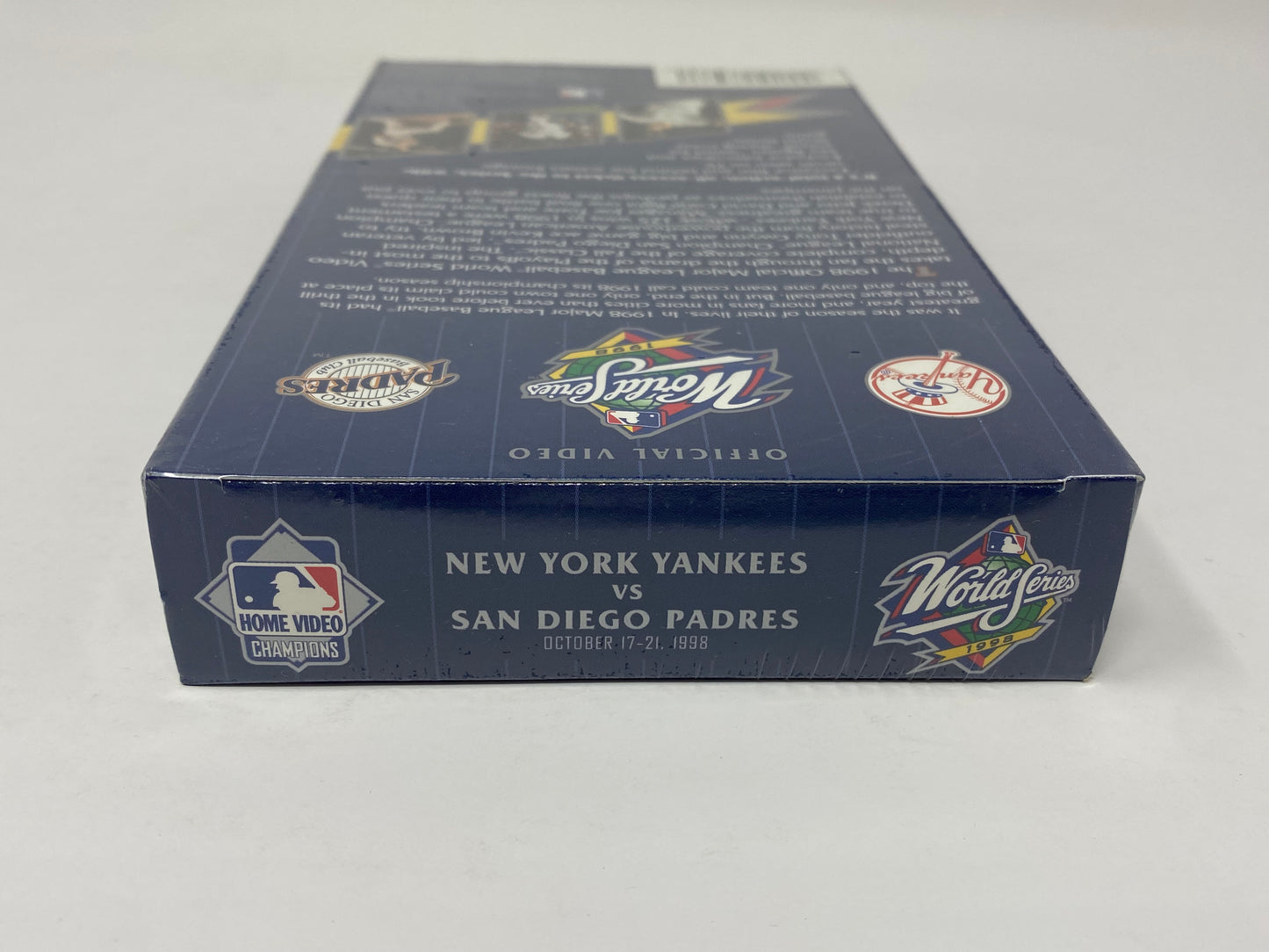 Brand New/Sealed - Official 1998 New York Yankees vs San Diego Padres World Series VHS Promo