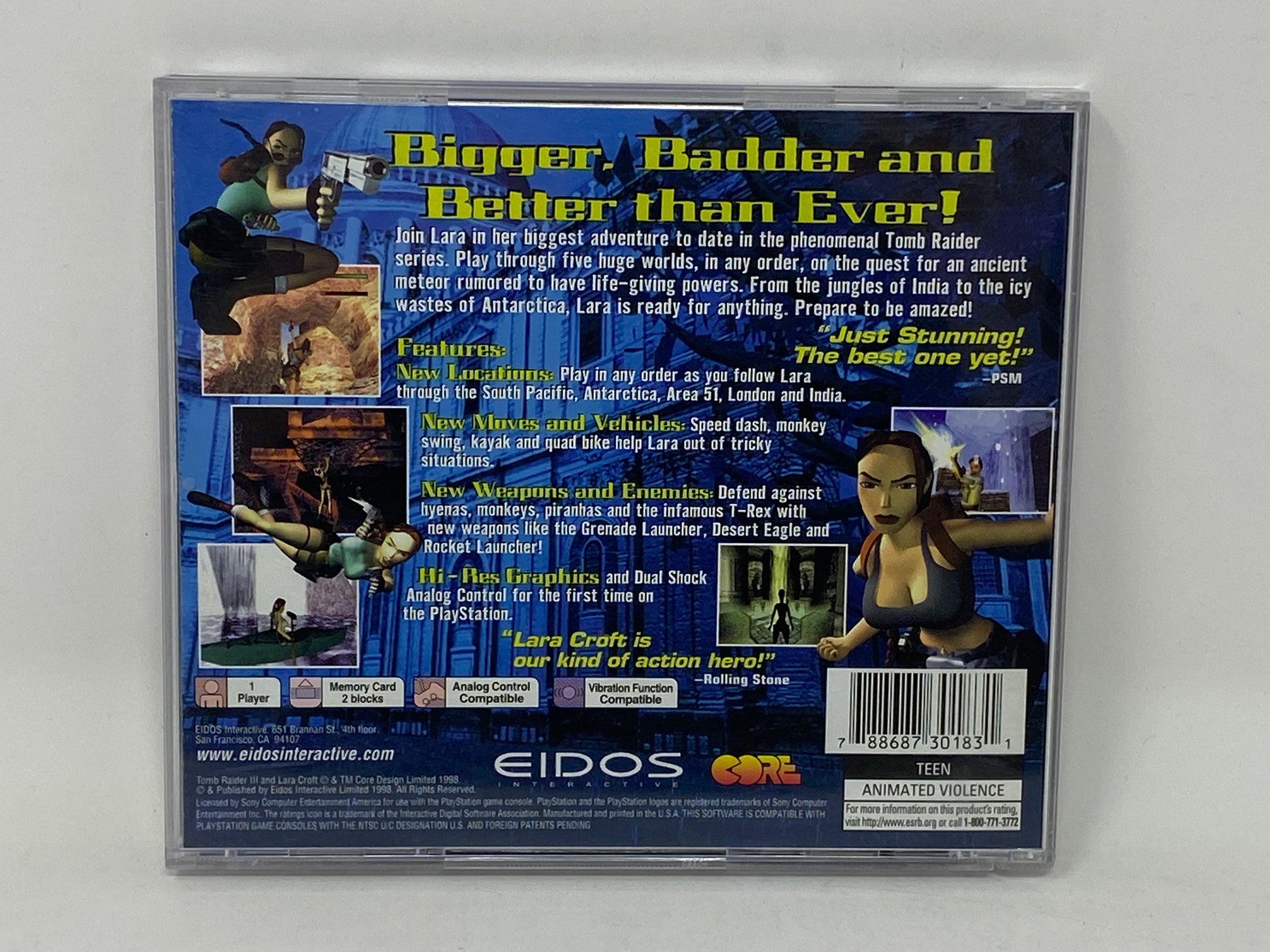 Tomb raider top 3 playstation