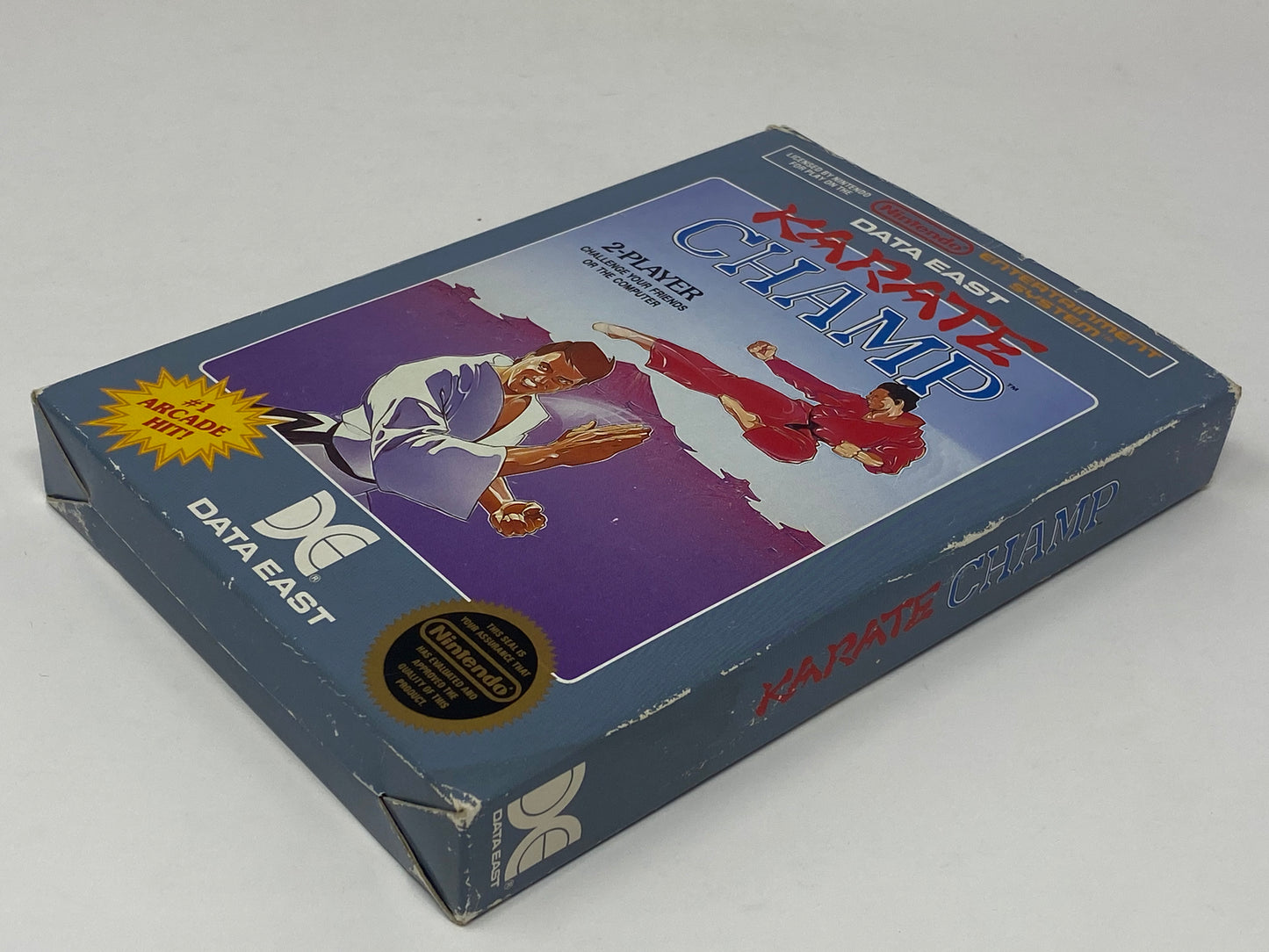 NES Nintendo - Karate Champ (5 Screw) - Complete in Box