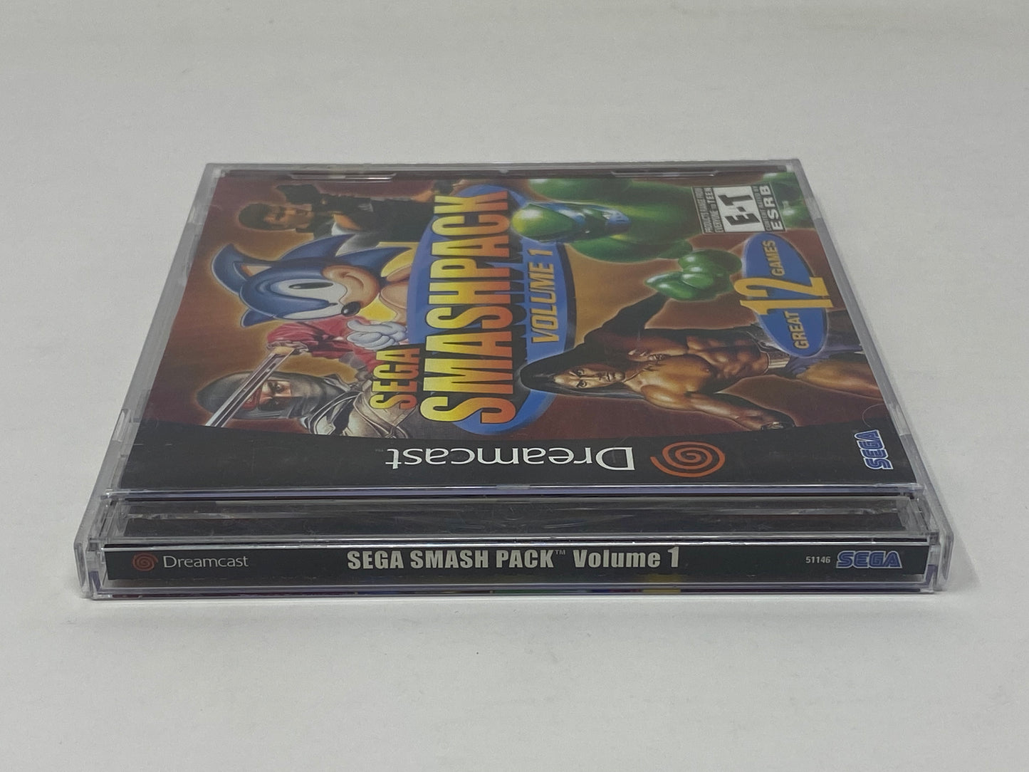 Sega Dreamcast - Sega Smash Pack Volume 1 - Not For Resale Variant