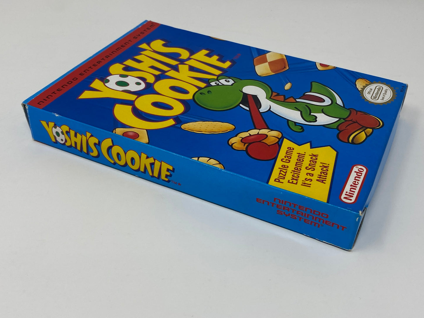 NES Nintendo - Yoshi’s Cookie - CIB Complete in Box