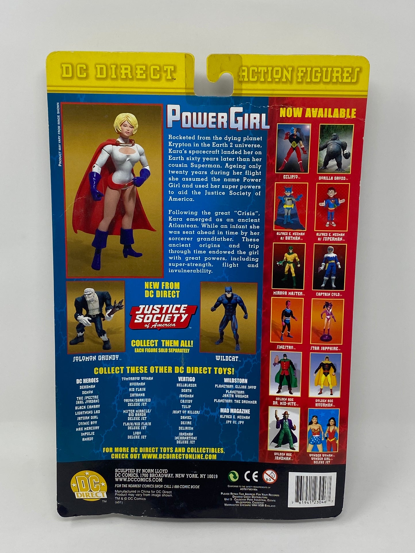 New DC Direct Justice Society Power Girl Action Figure