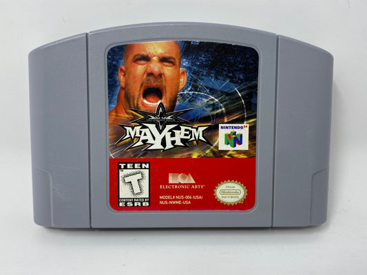 N64 Nintendo 64 - WCW Mayhem Wrestling