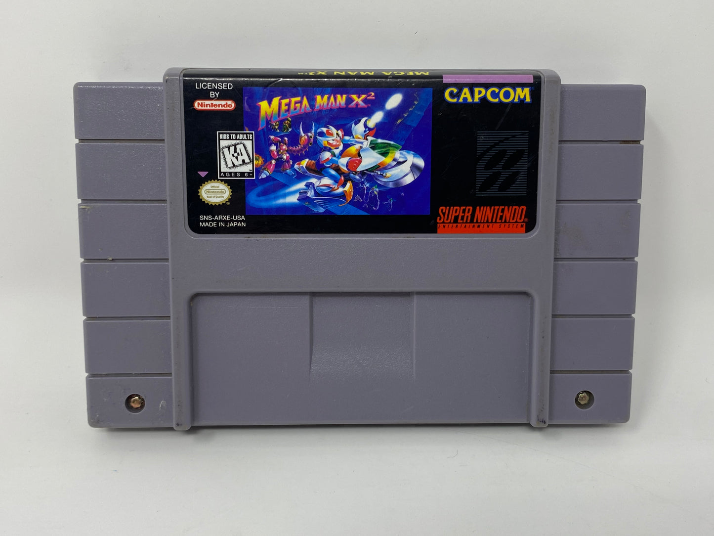 SNES Super Nintendo - Mega Man X2 - CIB Complete in Box