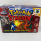 N64 Nintendo 64 - Pokémon Stadium - CIB w/ Rare Inserts