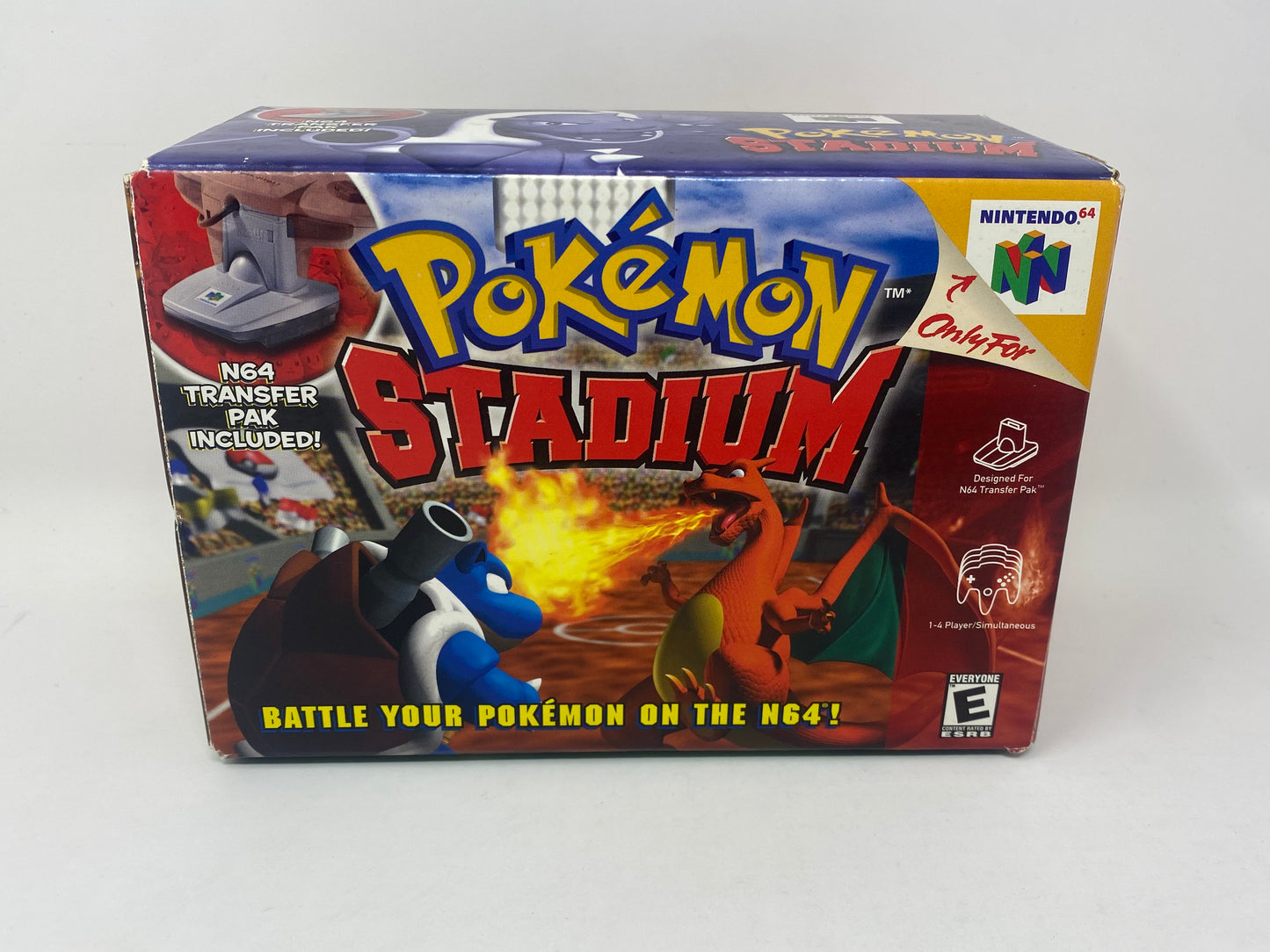 N64 Nintendo 64 - Pokémon Stadium - CIB w/ Rare Inserts