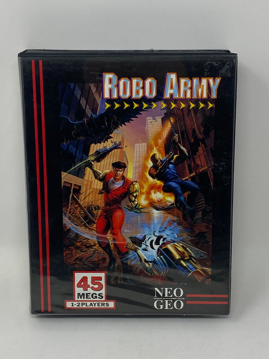 Neo Geo AES - Robo Army - DogTag - Complete