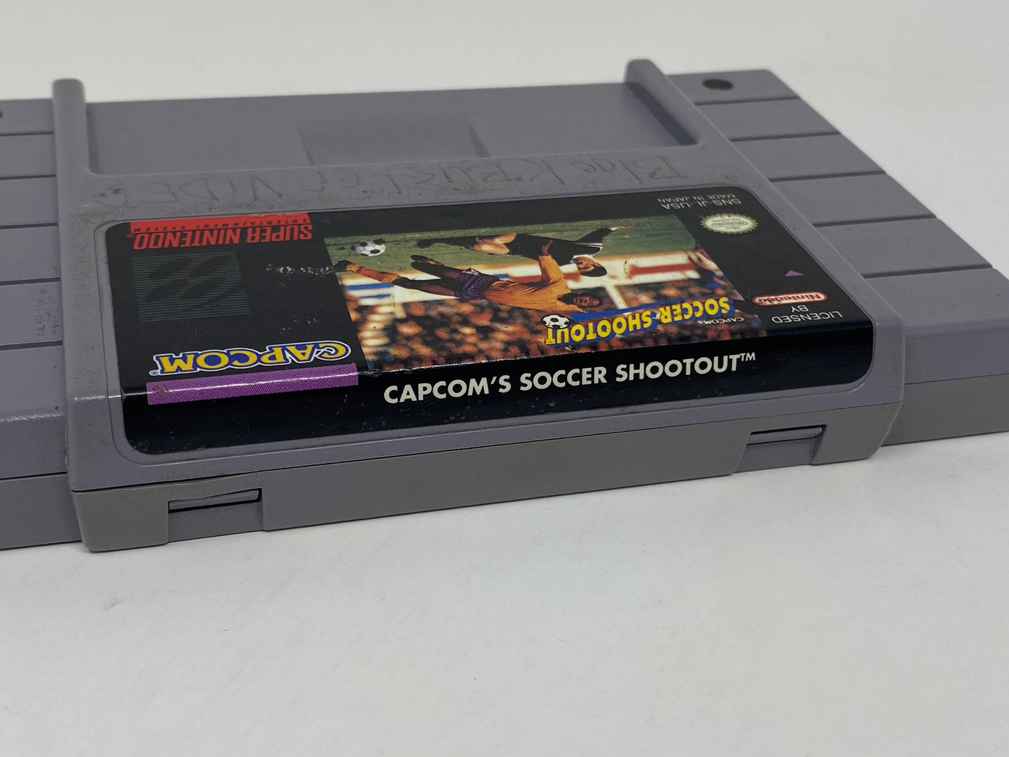 SNES Super Nintendo - Capcom’s Soccer Shootout