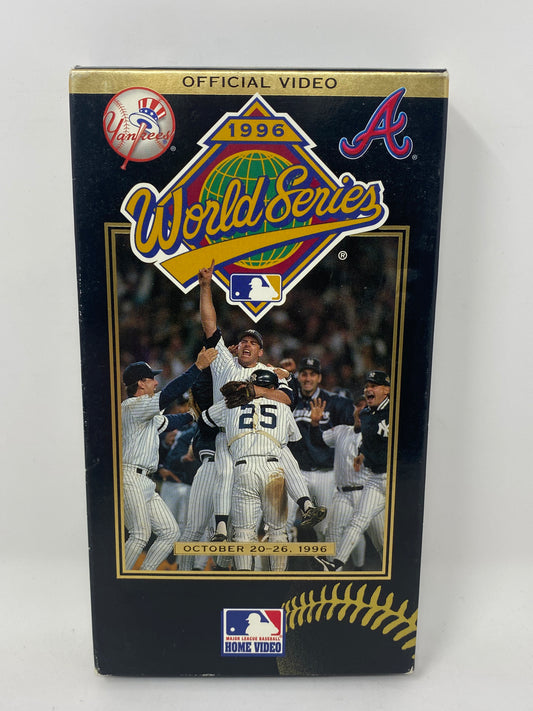 1996 New York Yankees World Series Championship VHS Tape - Jeter Posada Boggs Pettite Cone Rivera