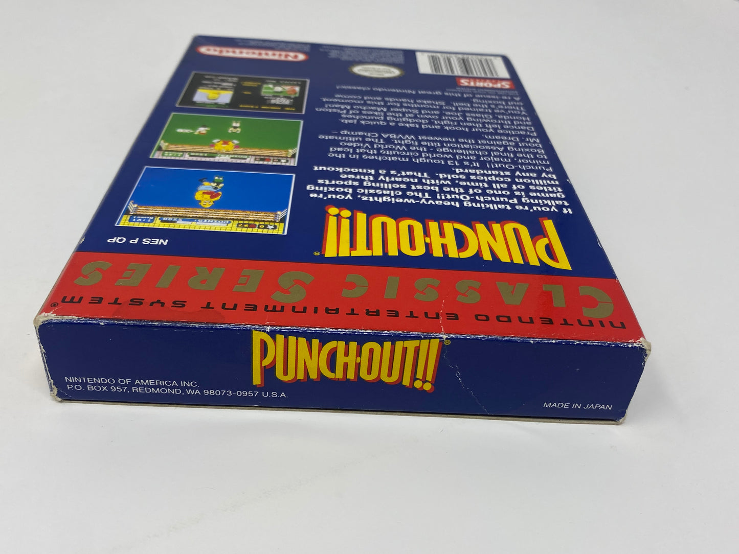 NES Nintendo - Punch Out - Classic Series - CIB Complete in Box