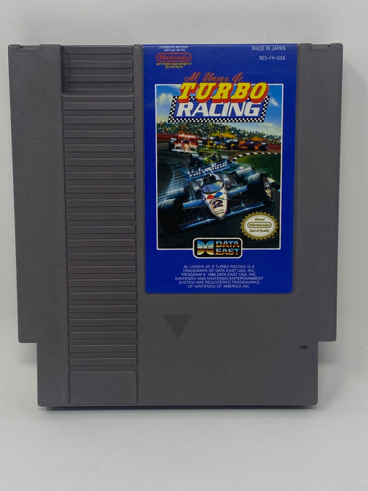 NES Nintendo - Al Unser Jr Turbo Racing