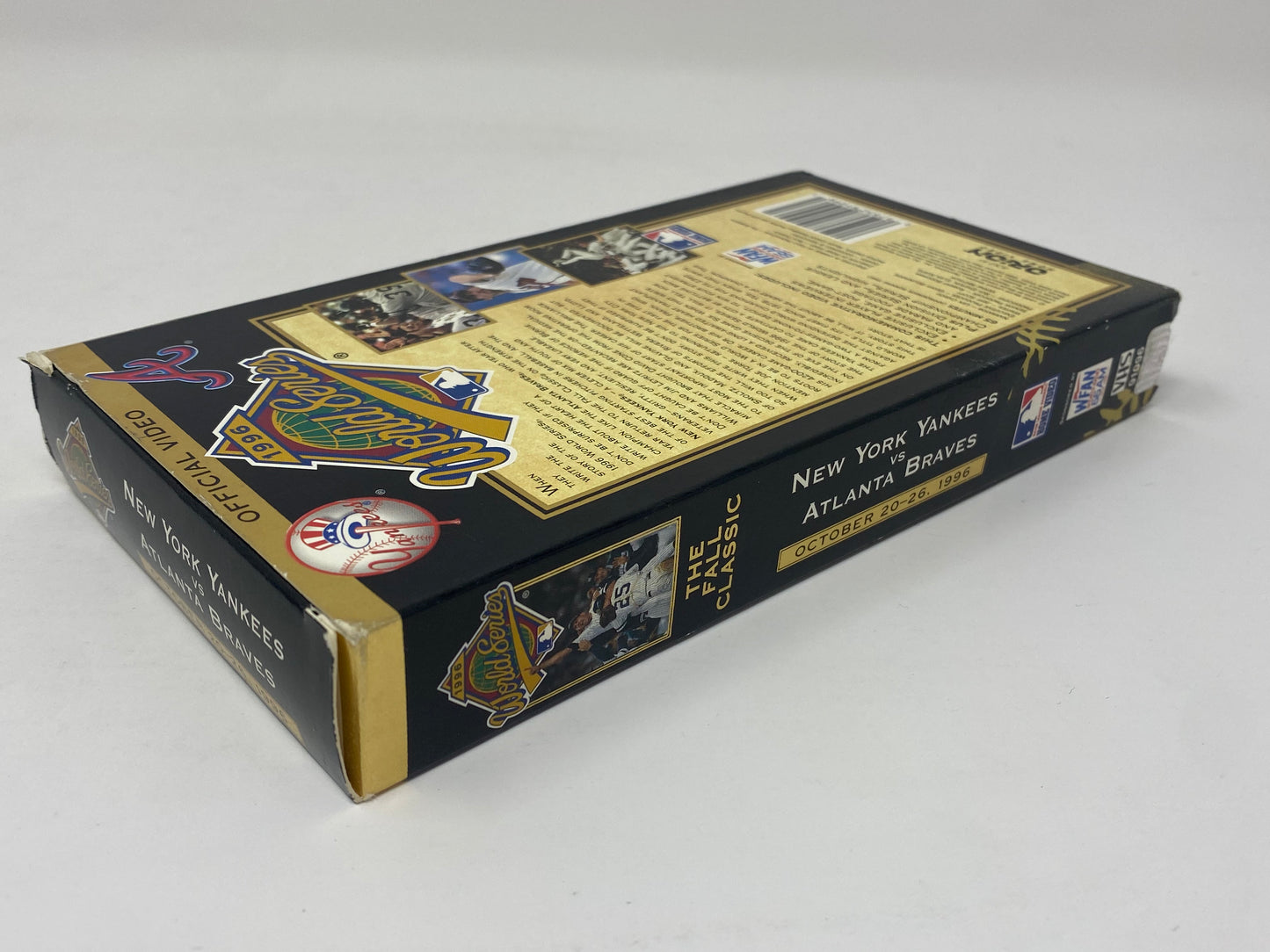 1996 New York Yankees World Series Championship VHS Tape - Jeter Posada Boggs Pettite Cone Rivera