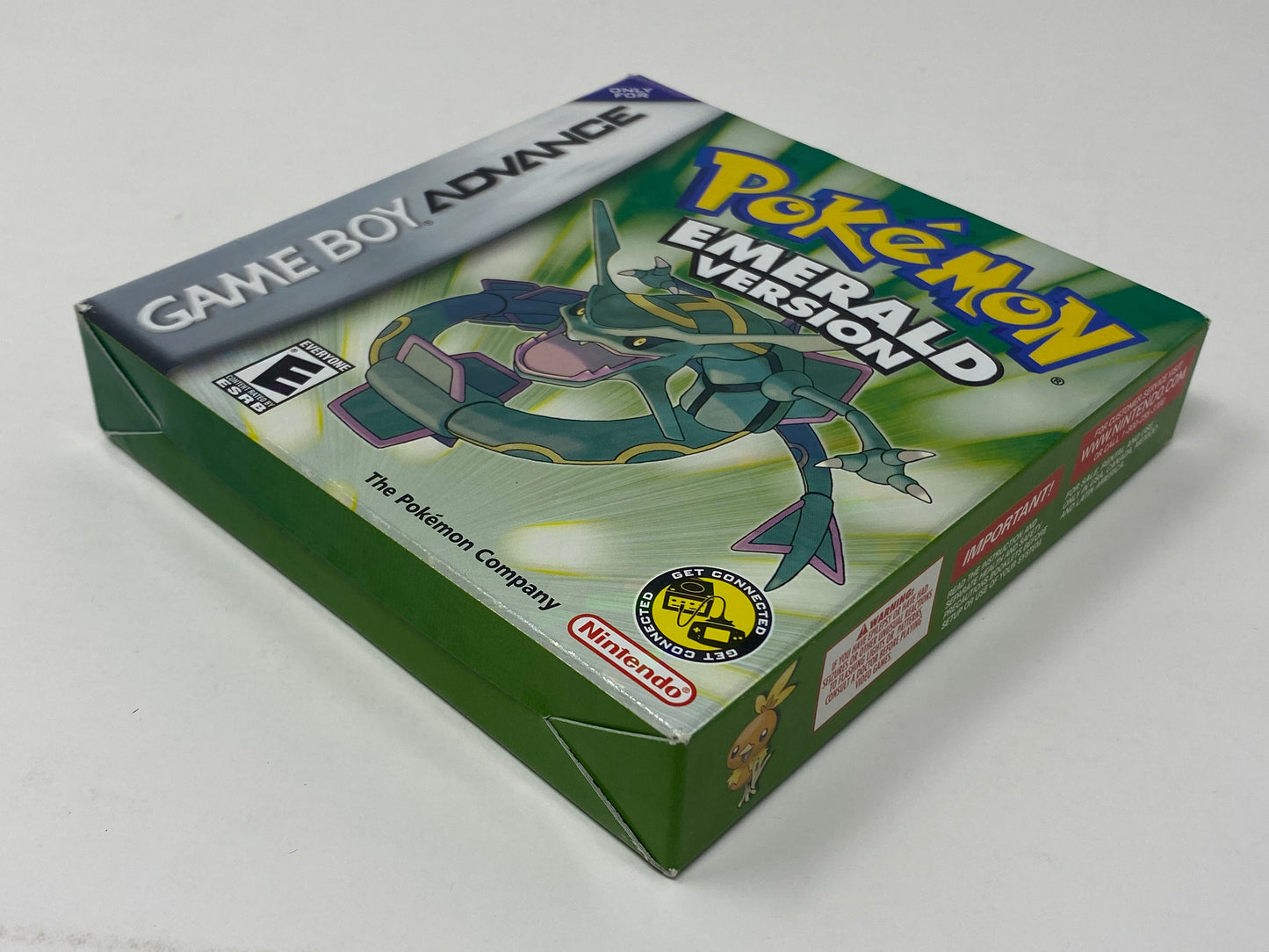 Nintendo Game Boy Advance GBA - Pokémon Emerald Version - CIB Complete in Box