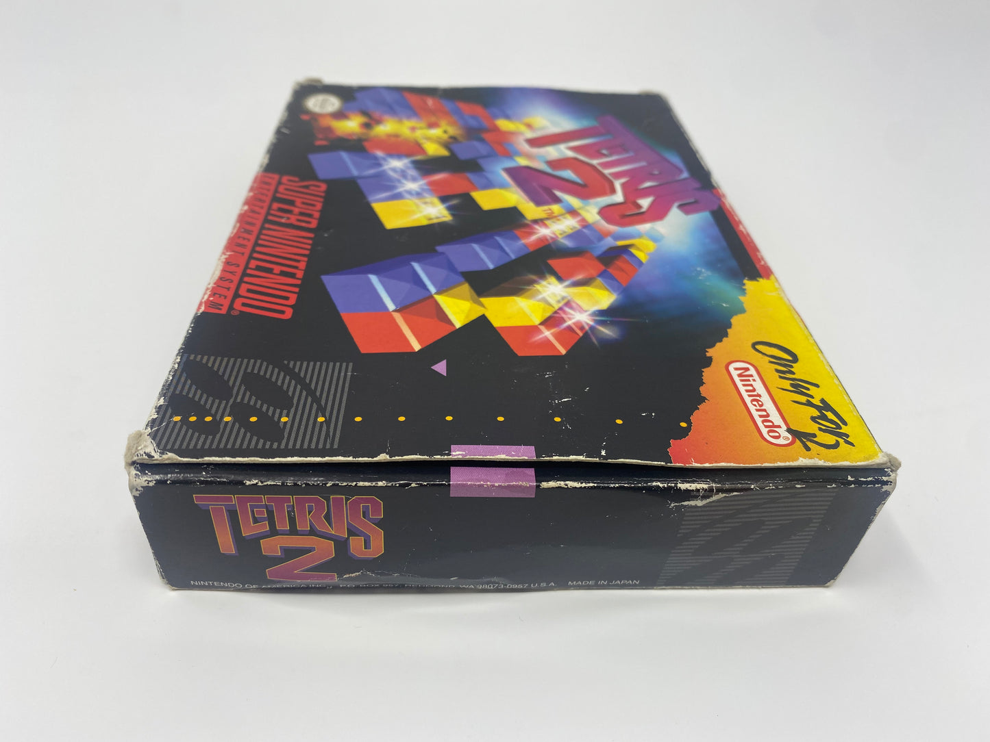 SNES Super Nintendo - Tetris 2 in Box