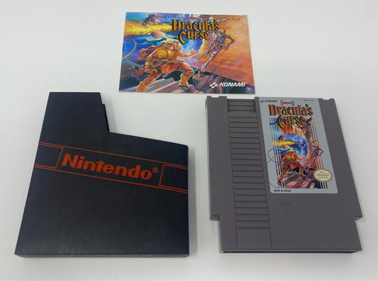 NES Nintendo - Castlevania III Dracula’s Curse w/ Instructions & Sleeve