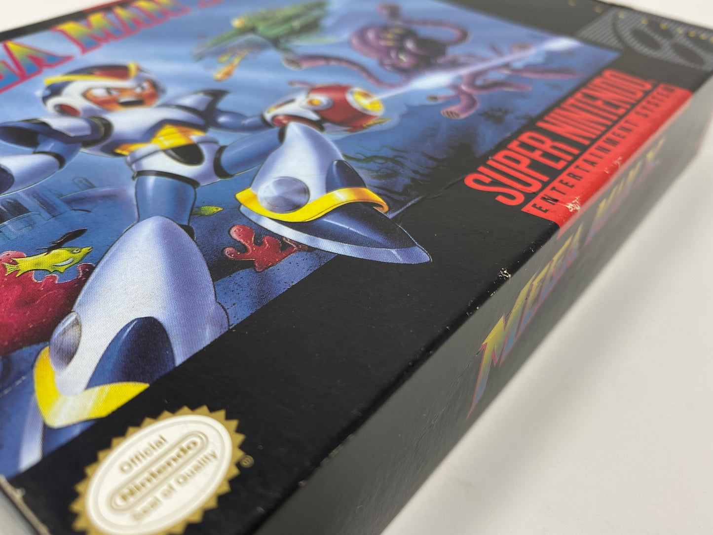 SNES Super Nintendo - Mega Man X - CIB Complete in Box