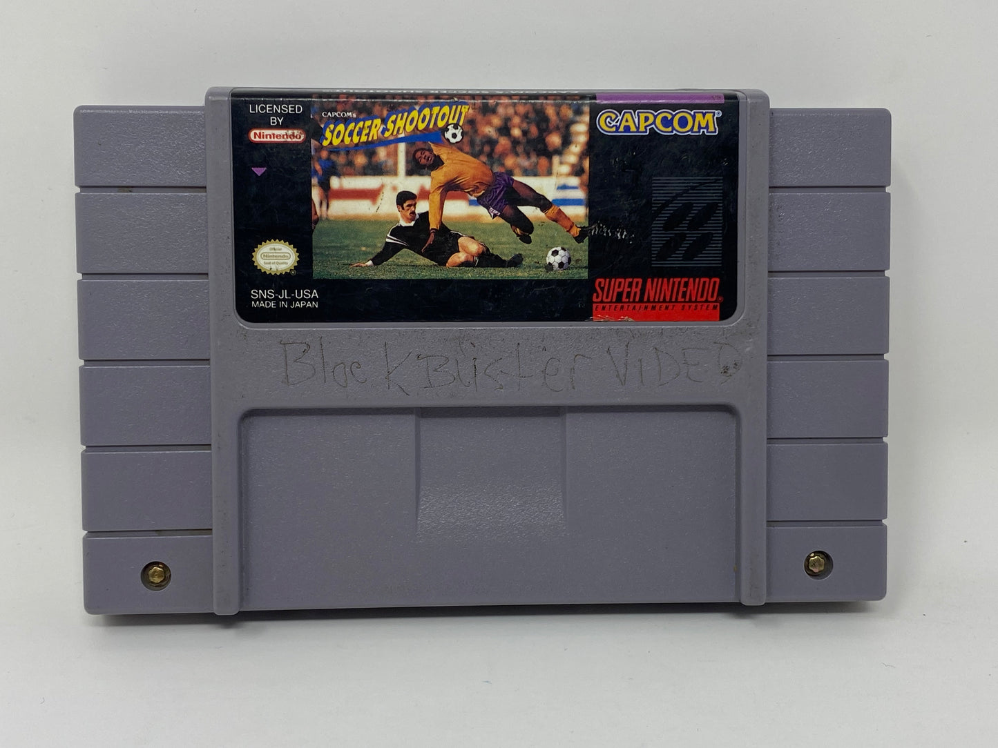 SNES Super Nintendo - Capcom’s Soccer Shootout