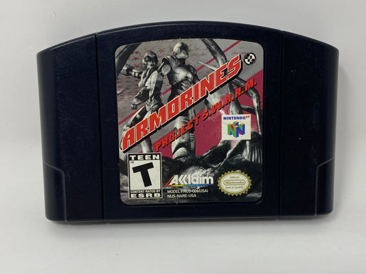 Nintendo 64 N64 - Armorines Project SWARM