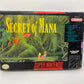 SNES Super Nintendo - Secret of Mana - CIB Complete in Box