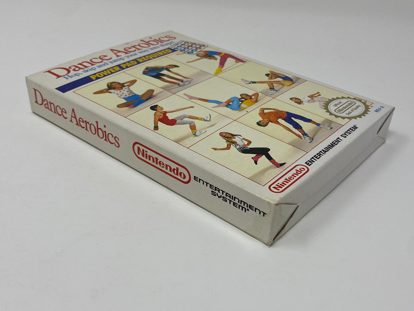 NES Nintendo - Dance Aerobics PowerPad Game - CIB Complete in Box