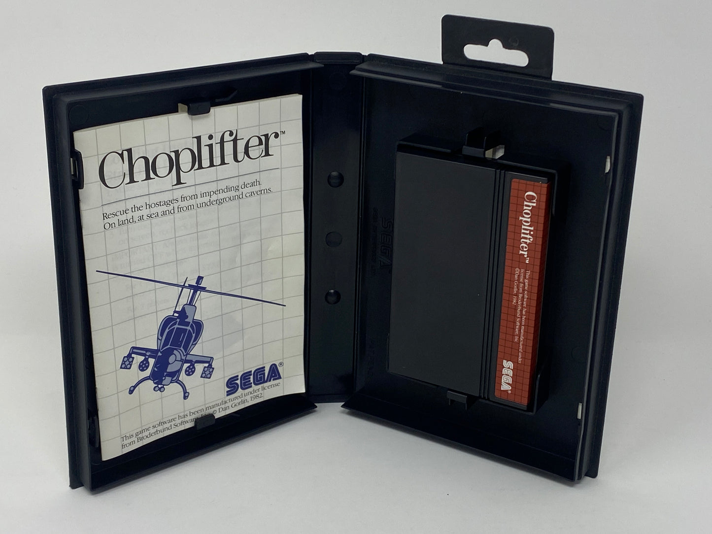 Sega Master System - Choplifter