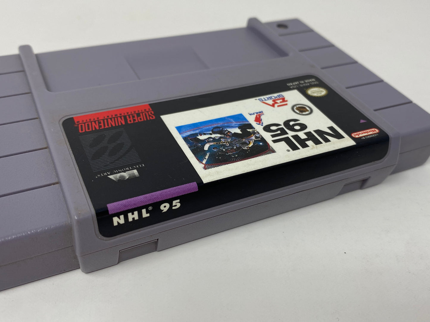 SNES Super Nintendo - NHL 95 Hockey