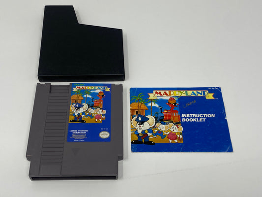 NES Nintendo - Mappy Land w/ Instructions