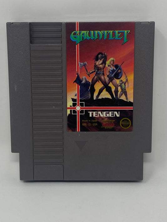 NES Nintendo - Gauntlet - Gray Tengen Cart