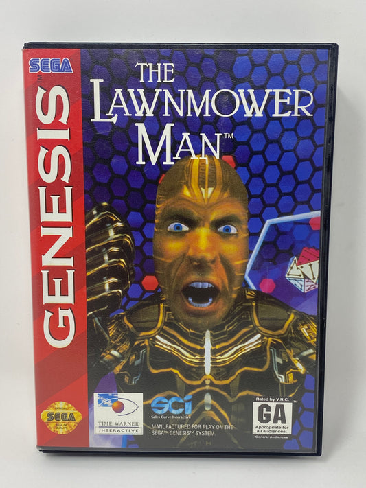 Sega Genesis - The Lawnmower Man - CIB - Complete w/ Case & Instructions