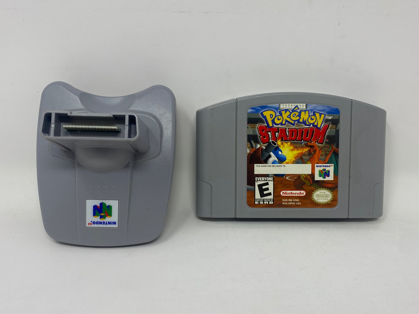 N64 Nintendo 64 - Pokémon Stadium - CIB w/ Rare Inserts