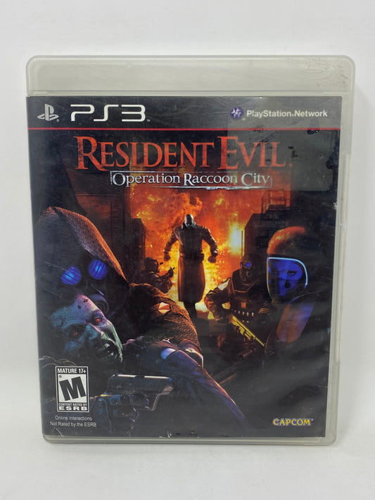 Sony PlayStation 3 PS3 - Resident Evil Operation Raccoon City