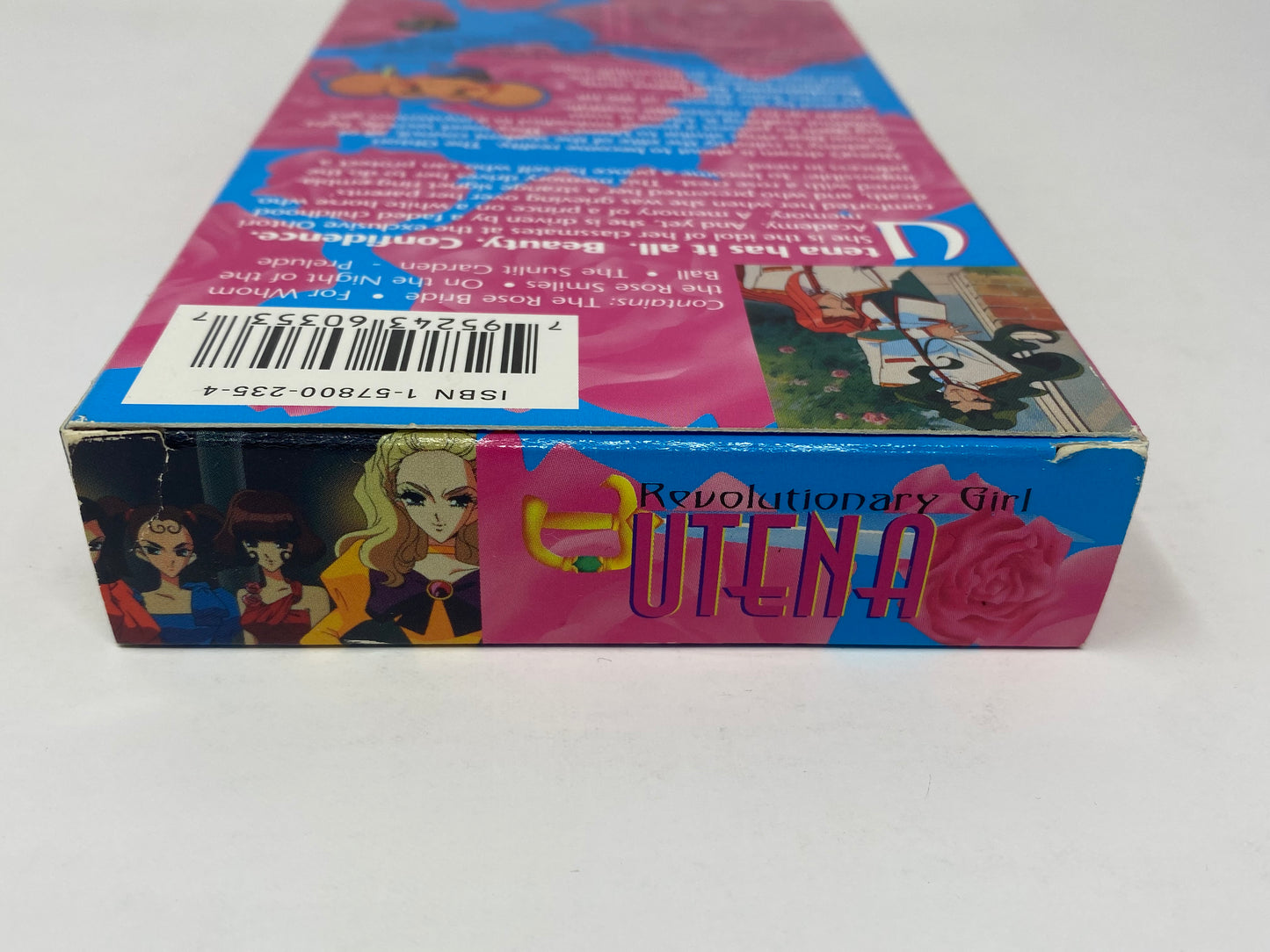 Revolutionary Girl Utena: Crest of the Rose VHS - Anime Manga - Software Sculptors (1998)