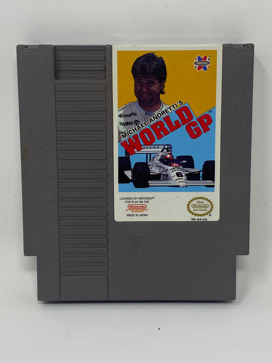 NES Nintendo - Michael Andretti’s World GP